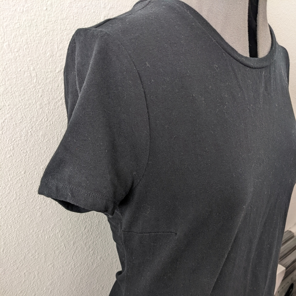 Old Navy Black Fitted Dress Size Large Petite - Picture 3 of 3